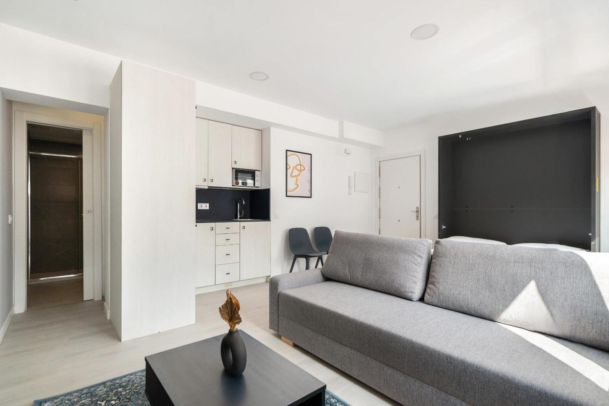 Madrid Riverside Studios Con Parking Incluido Alquiler Temporal מראה חיצוני תמונה