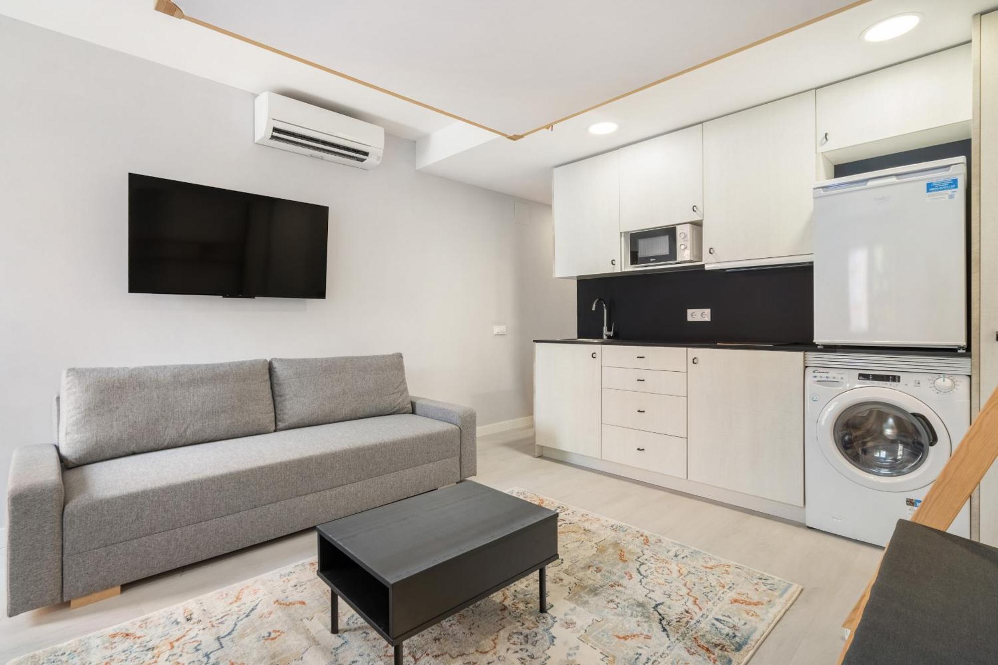 Madrid Riverside Studios Con Parking Incluido Alquiler Temporal מראה חיצוני תמונה